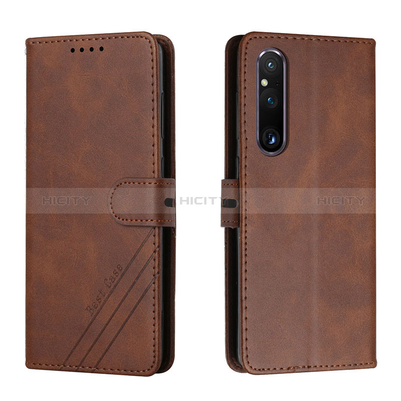 Handytasche Stand Schutzhülle Flip Leder Hülle H02X für Sony Xperia 1 V