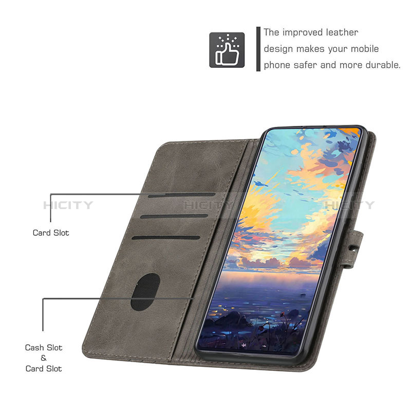 Handytasche Stand Schutzhülle Flip Leder Hülle H02X für Xiaomi Mi 12T 5G groß