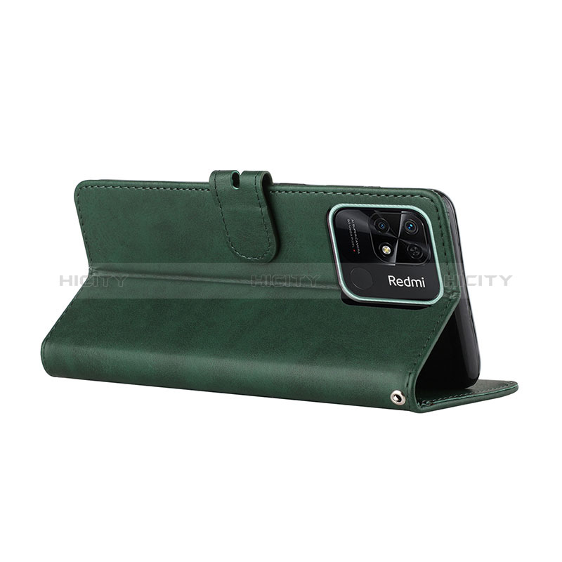 Handytasche Stand Schutzhülle Flip Leder Hülle H02X für Xiaomi Redmi 10 India