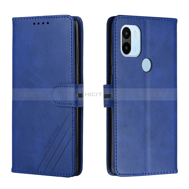 Handytasche Stand Schutzhülle Flip Leder Hülle H02X für Xiaomi Redmi A1 Plus Blau