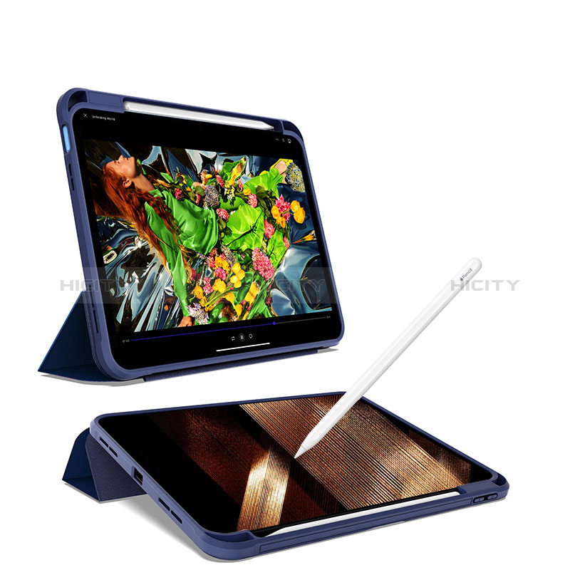 Handytasche Stand Schutzhülle Flip Leder Hülle H03 für Apple iPad 10.9 (2022) groß