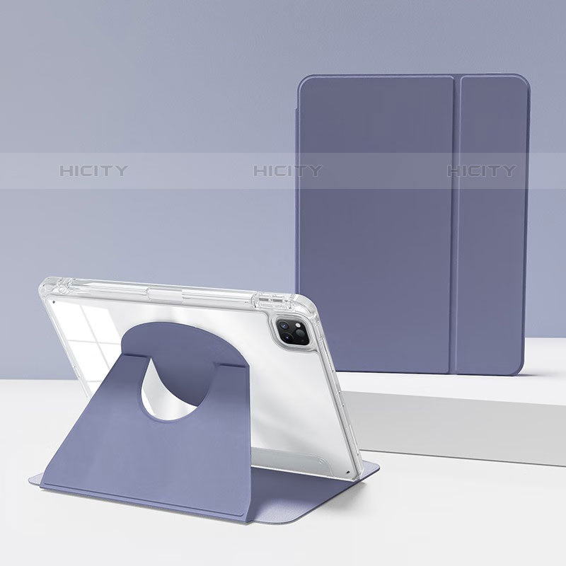 Handytasche Stand Schutzhülle Flip Leder Hülle H03 für Apple iPad Pro 11 (2021) Violett