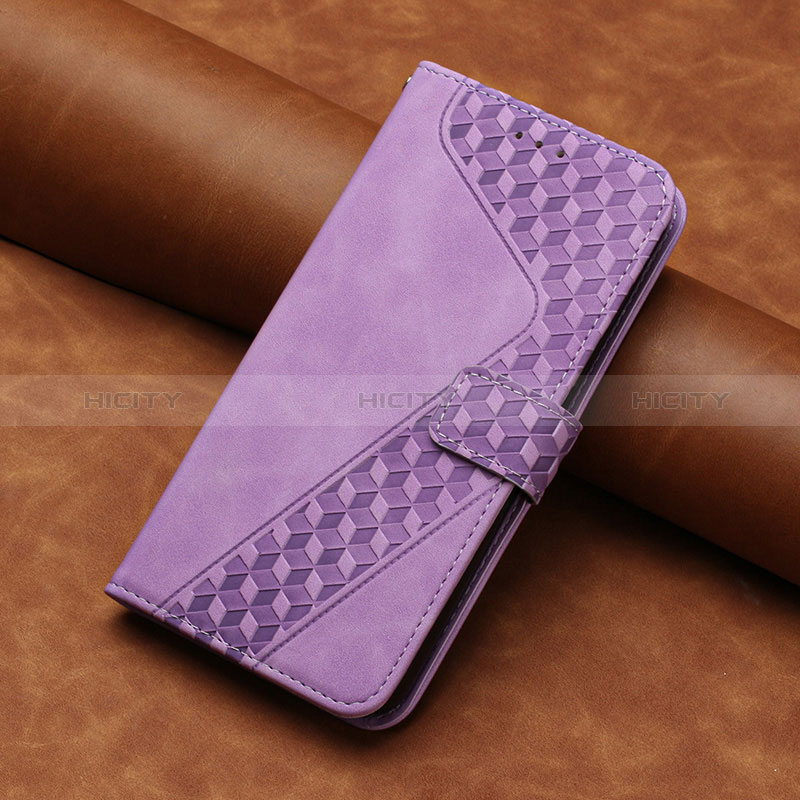 Handytasche Stand Schutzhülle Flip Leder Hülle H03X für Huawei Honor 70 Pro 5G Violett