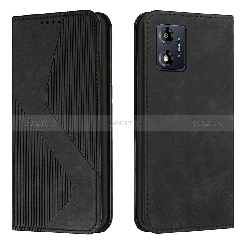 Handytasche Stand Schutzhülle Flip Leder Hülle H03X für Motorola Moto E13