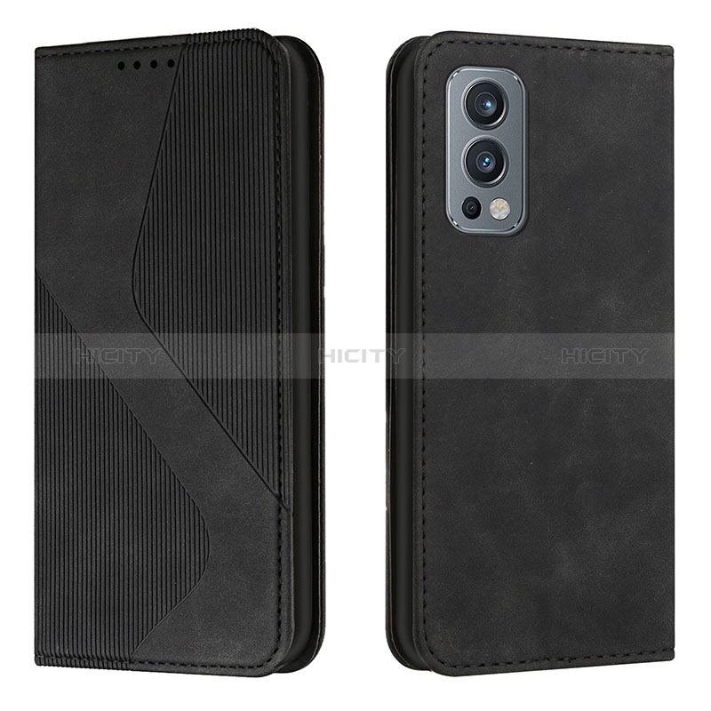 Handytasche Stand Schutzhülle Flip Leder Hülle H03X für OnePlus Nord 2 5G