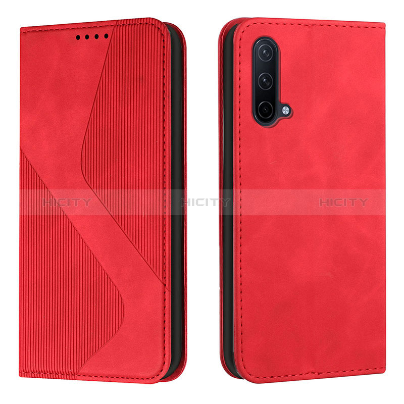 Handytasche Stand Schutzhülle Flip Leder Hülle H03X für OnePlus Nord CE 5G groß