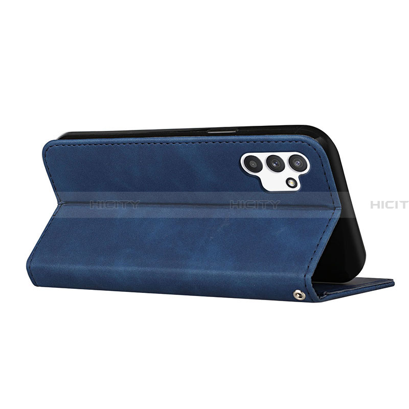 Handytasche Stand Schutzhülle Flip Leder Hülle H03X für Samsung Galaxy A13 4G groß