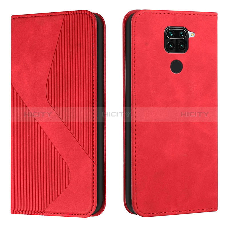 Handytasche Stand Schutzhülle Flip Leder Hülle H03X für Xiaomi Redmi 10X 4G Rot