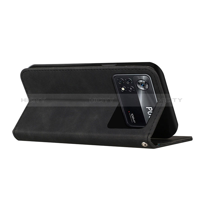 Handytasche Stand Schutzhülle Flip Leder Hülle H03X für Xiaomi Redmi Note 11E Pro 5G groß