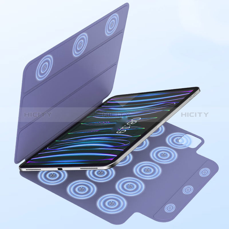 Handytasche Stand Schutzhülle Flip Leder Hülle H04 für Apple iPad Pro 12.9 (2021)