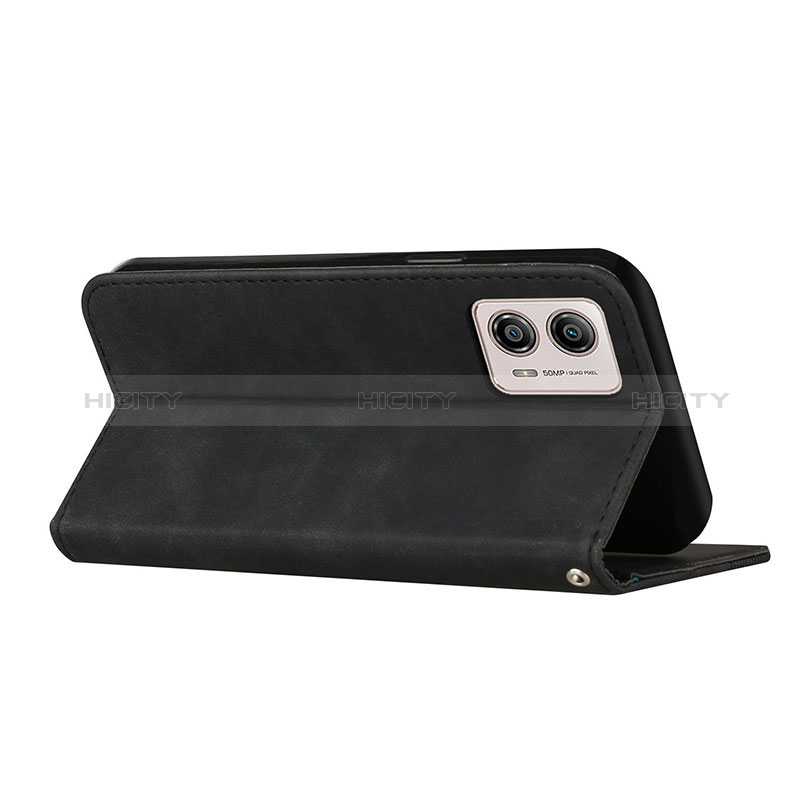 Handytasche Stand Schutzhülle Flip Leder Hülle H04X für Motorola Moto G53 5G