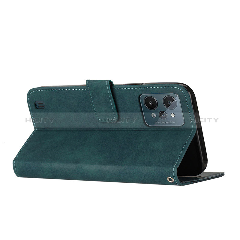 Handytasche Stand Schutzhülle Flip Leder Hülle H04X für Realme C31