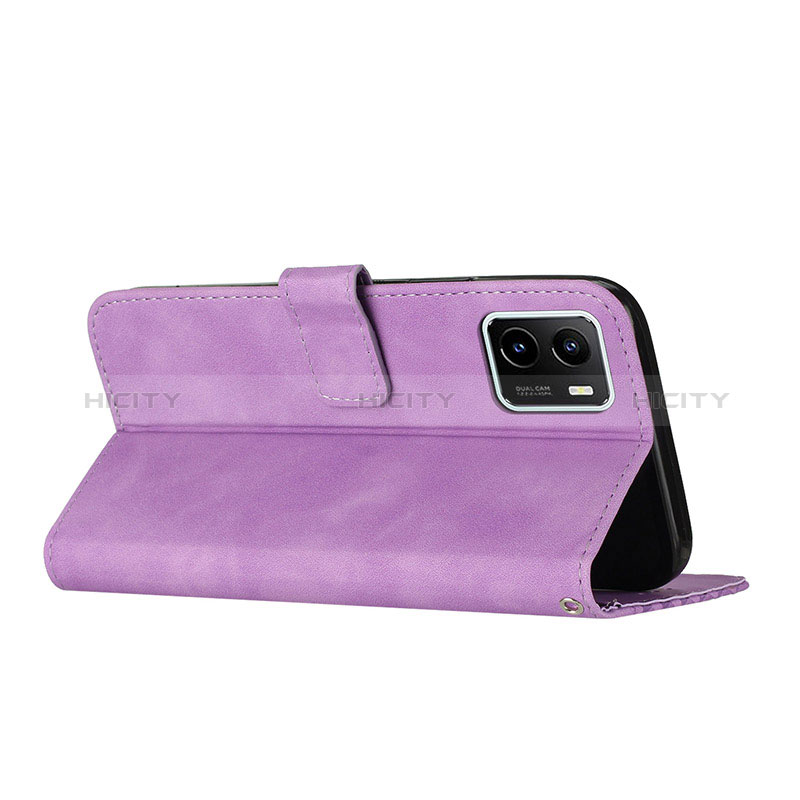 Handytasche Stand Schutzhülle Flip Leder Hülle H04X für Vivo Y01A groß