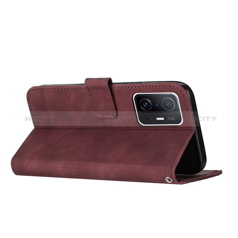 Handytasche Stand Schutzhülle Flip Leder Hülle H04X für Xiaomi Mi 11T 5G groß