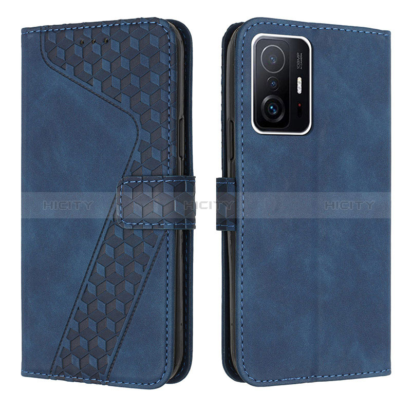 Handytasche Stand Schutzhülle Flip Leder Hülle H04X für Xiaomi Mi 11T 5G Blau