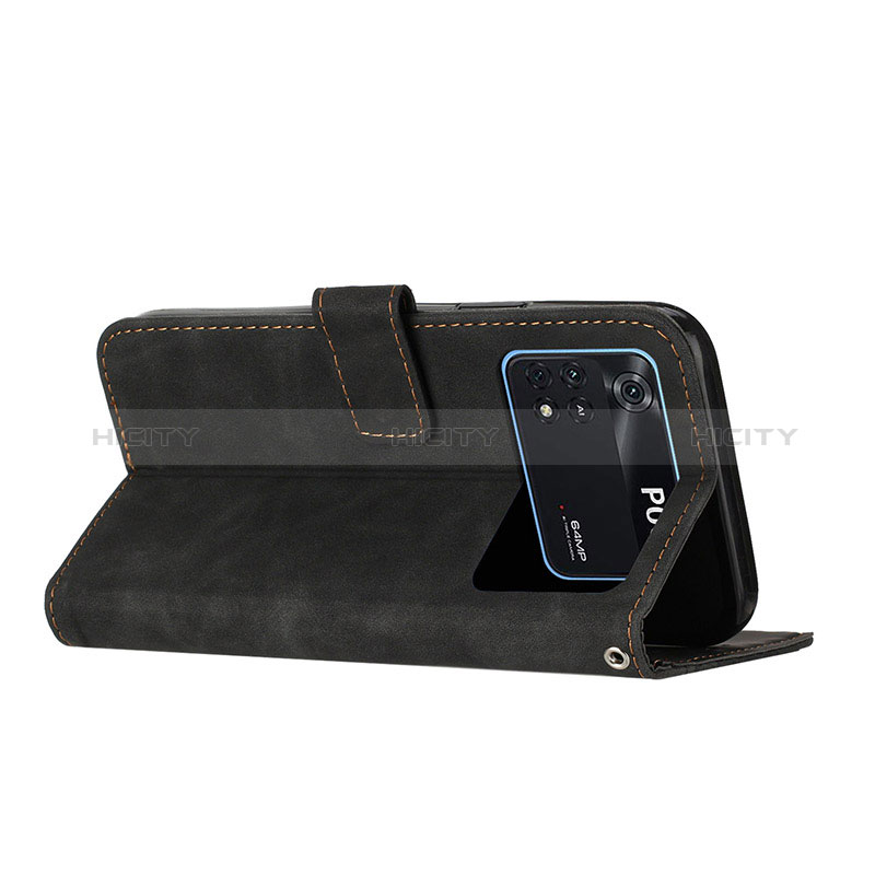 Handytasche Stand Schutzhülle Flip Leder Hülle H04X für Xiaomi Poco M4 Pro 4G