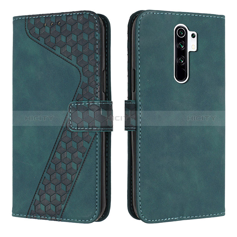 Handytasche Stand Schutzhülle Flip Leder Hülle H04X für Xiaomi Redmi 9 Prime India