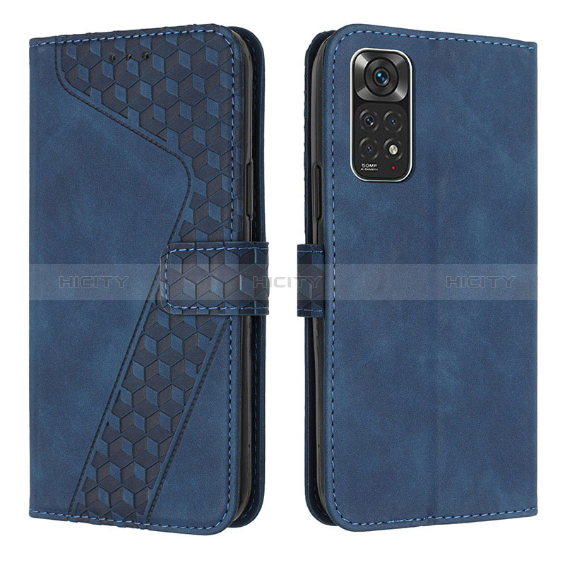 Handytasche Stand Schutzhülle Flip Leder Hülle H04X für Xiaomi Redmi Note 11 4G (2022)