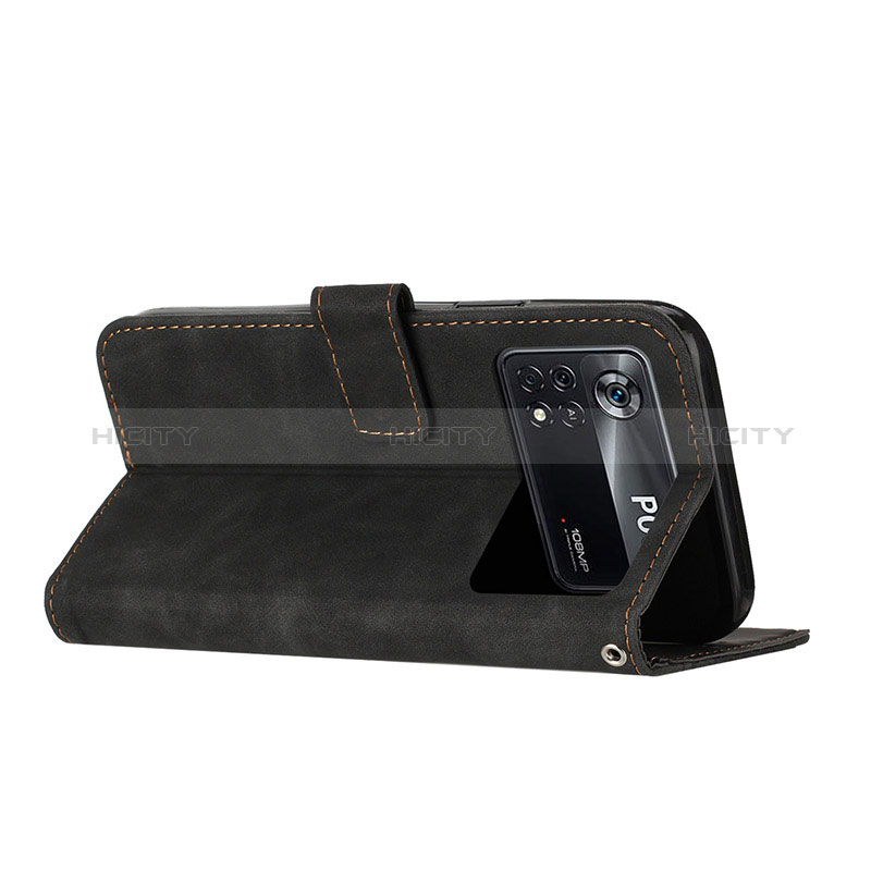 Handytasche Stand Schutzhülle Flip Leder Hülle H04X für Xiaomi Redmi Note 11E Pro 5G groß