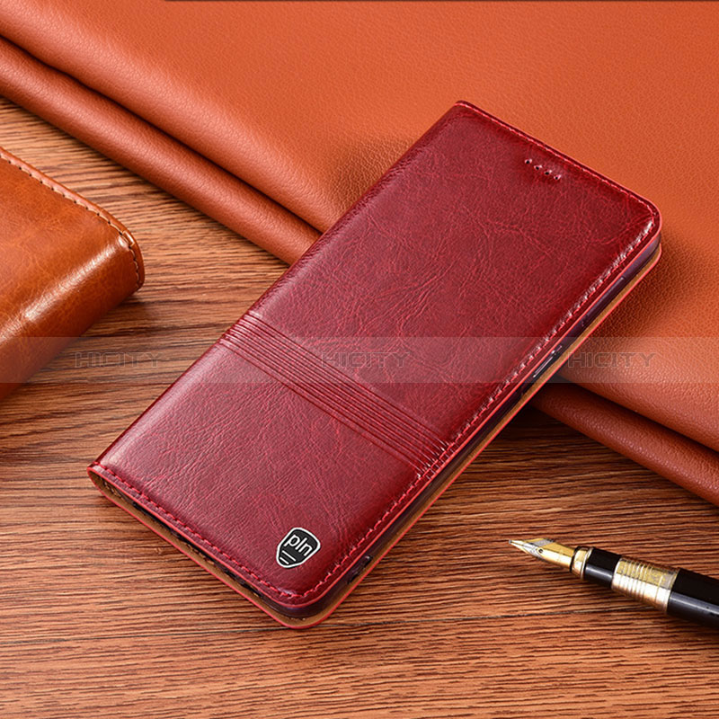 Handytasche Stand Schutzhülle Flip Leder Hülle H05P für Apple iPhone 11 Pro Rot