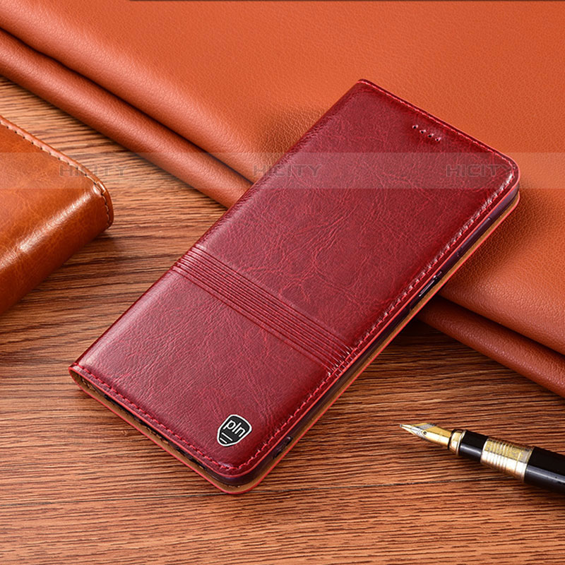 Handytasche Stand Schutzhülle Flip Leder Hülle H05P für Oppo A16s Rot