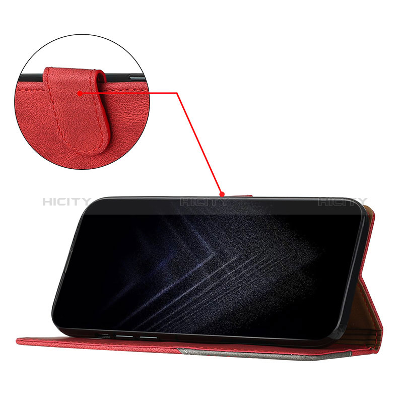 Handytasche Stand Schutzhülle Flip Leder Hülle H05X für Realme 10 Pro 5G groß