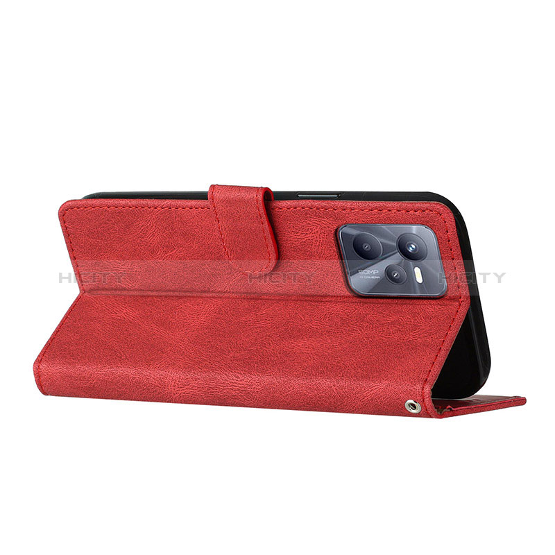 Handytasche Stand Schutzhülle Flip Leder Hülle H05X für Realme C35