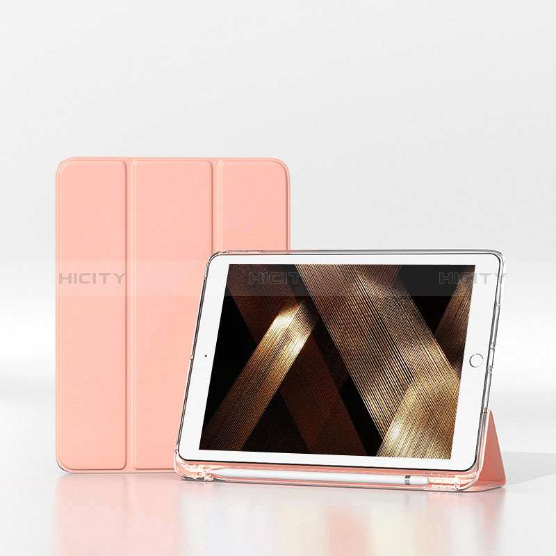 Handytasche Stand Schutzhülle Flip Leder Hülle H06 für Apple iPad 10.2 (2019) Rosa