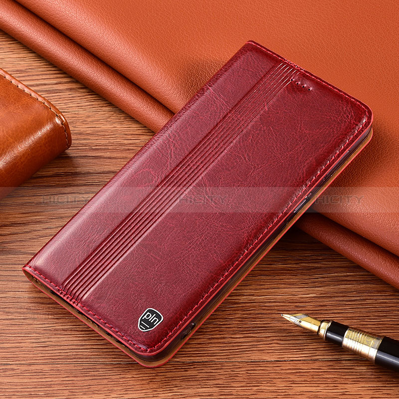 Handytasche Stand Schutzhülle Flip Leder Hülle H06P für Samsung Galaxy S24 Plus 5G Rot Plus