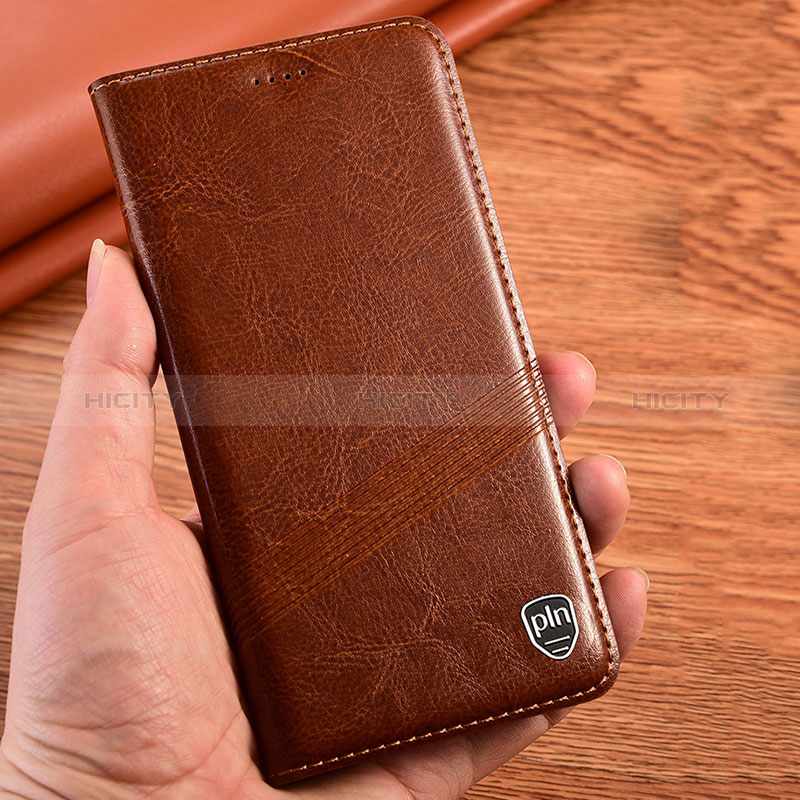 Handytasche Stand Schutzhülle Flip Leder Hülle H06P für Sony Xperia 1 V groß