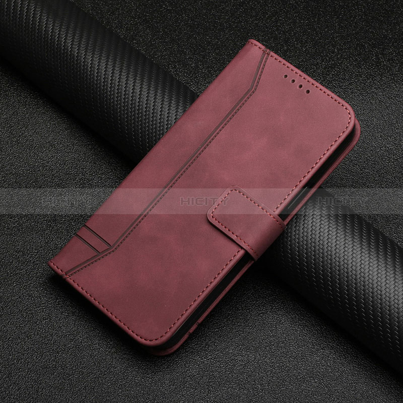 Handytasche Stand Schutzhülle Flip Leder Hülle H06X für Google Pixel 7 Pro 5G Rot