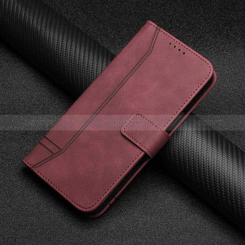 Handytasche Stand Schutzhülle Flip Leder Hülle H06X für Huawei Honor 50 5G Rot