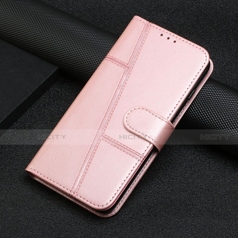 Handytasche Stand Schutzhülle Flip Leder Hülle H06X für Nothing Phone 1 Rosegold