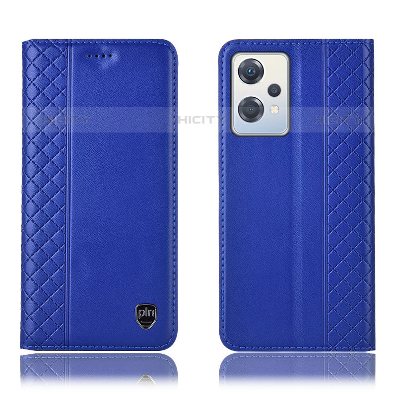 Handytasche Stand Schutzhülle Flip Leder Hülle H07P für OnePlus Nord CE 2 Lite 5G Blau