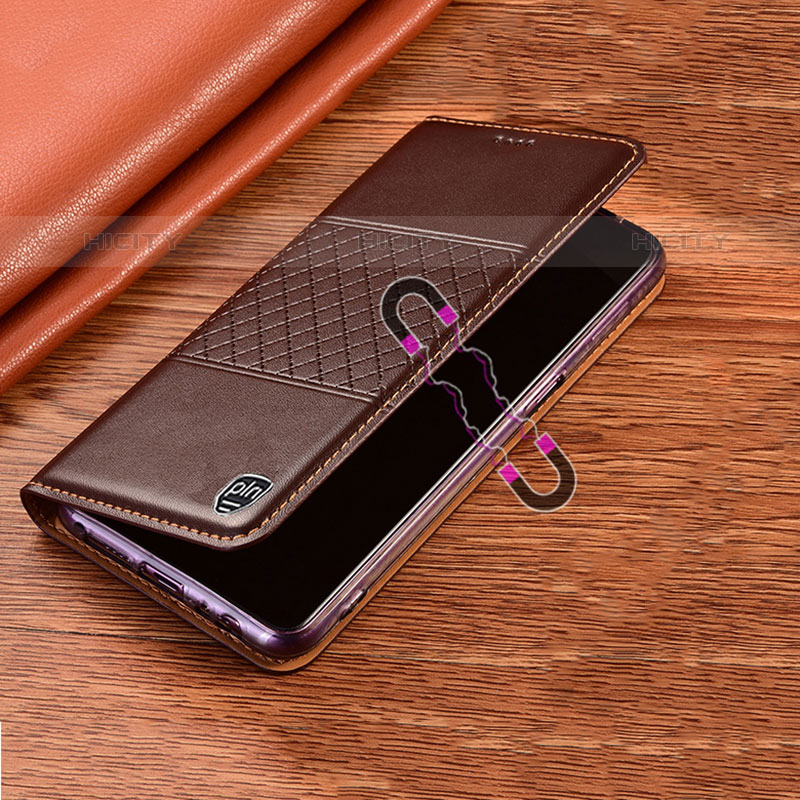 Handytasche Stand Schutzhülle Flip Leder Hülle H07P für Oppo Reno8 Pro 5G