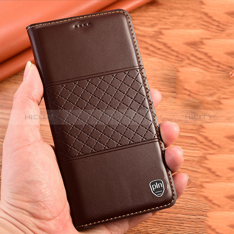 Handytasche Stand Schutzhülle Flip Leder Hülle H07P für Samsung Galaxy A30 groß