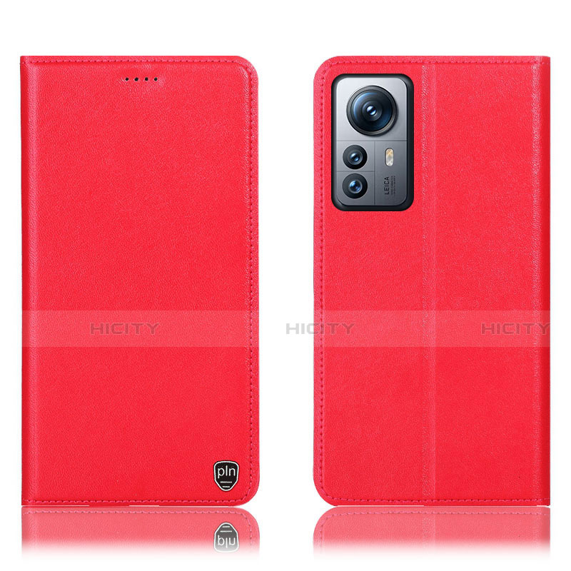 Handytasche Stand Schutzhülle Flip Leder Hülle H07P für Xiaomi Mi 12 5G Rot Plus