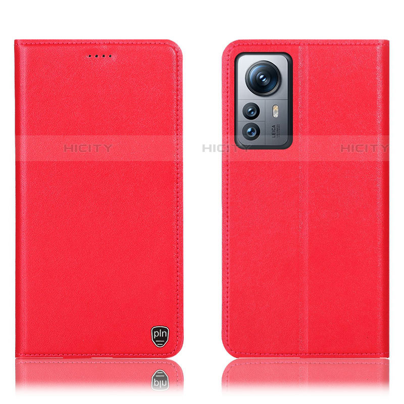 Handytasche Stand Schutzhülle Flip Leder Hülle H07P für Xiaomi Mi 12S 5G Rot