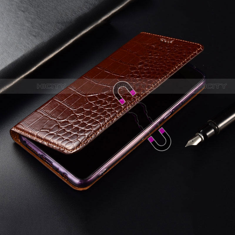 Handytasche Stand Schutzhülle Flip Leder Hülle H08P für Motorola Moto G Play Gen 2 groß