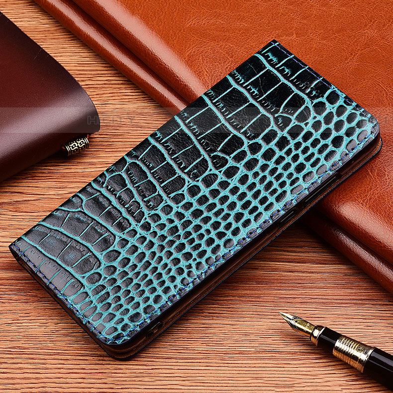 Handytasche Stand Schutzhülle Flip Leder Hülle H08P für Samsung Galaxy A05s Blau