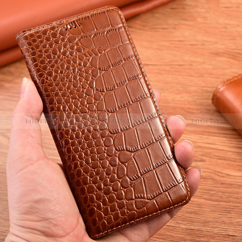 Handytasche Stand Schutzhülle Flip Leder Hülle H08P für Samsung Galaxy A81 groß