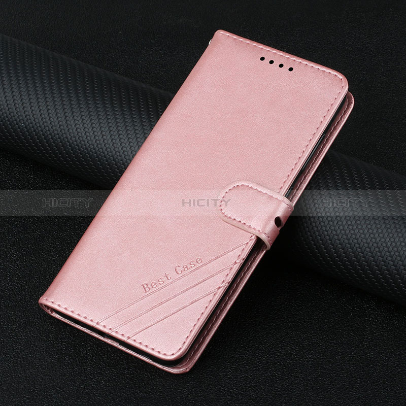 Handytasche Stand Schutzhülle Flip Leder Hülle H08X für Google Pixel 6 5G Rosegold Plus