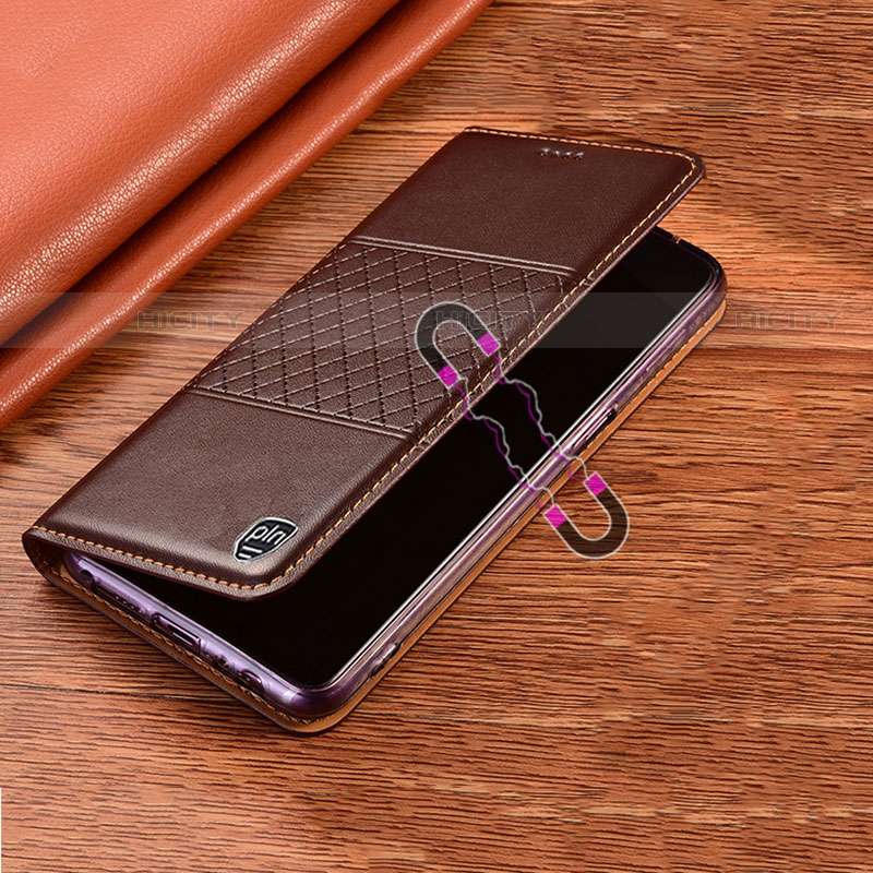 Handytasche Stand Schutzhülle Flip Leder Hülle H09P für Motorola Moto Edge 20 Pro 5G