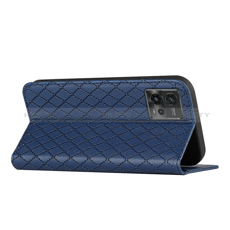 Handytasche Stand Schutzhülle Flip Leder Hülle H09X für Motorola Moto G72