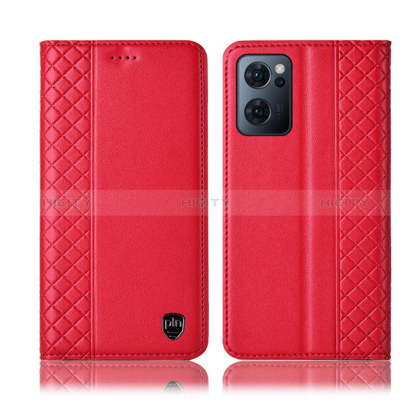 Handytasche Stand Schutzhülle Flip Leder Hülle H10P für OnePlus Nord CE 2 5G Rot