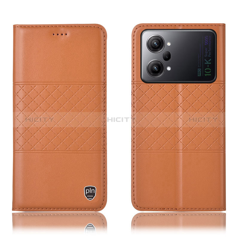 Handytasche Stand Schutzhülle Flip Leder Hülle H10P für Oppo K10 Pro 5G Orange Plus