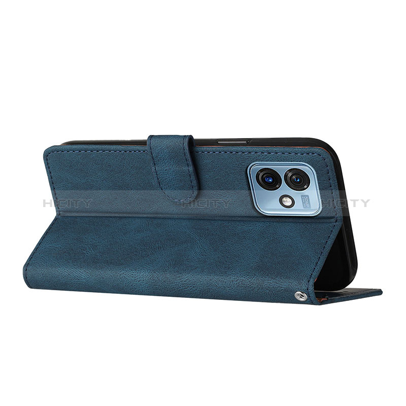 Handytasche Stand Schutzhülle Flip Leder Hülle H10X für Motorola Moto G 5G (2023) groß