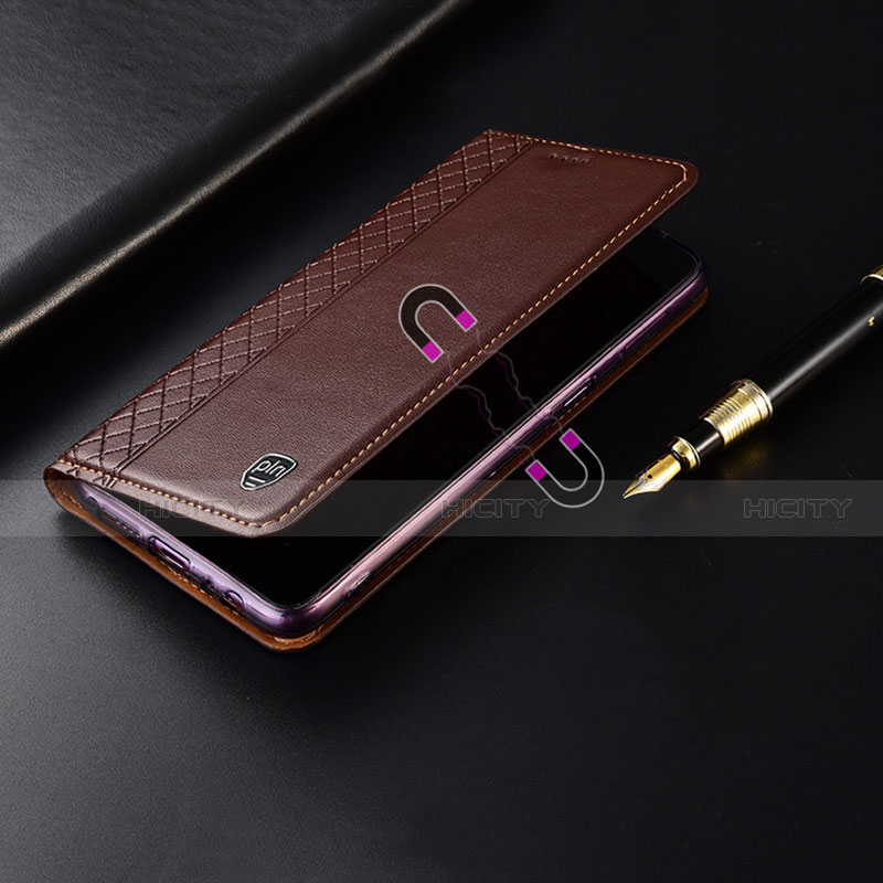 Handytasche Stand Schutzhülle Flip Leder Hülle H11P für Motorola Moto Edge 30 Pro 5G