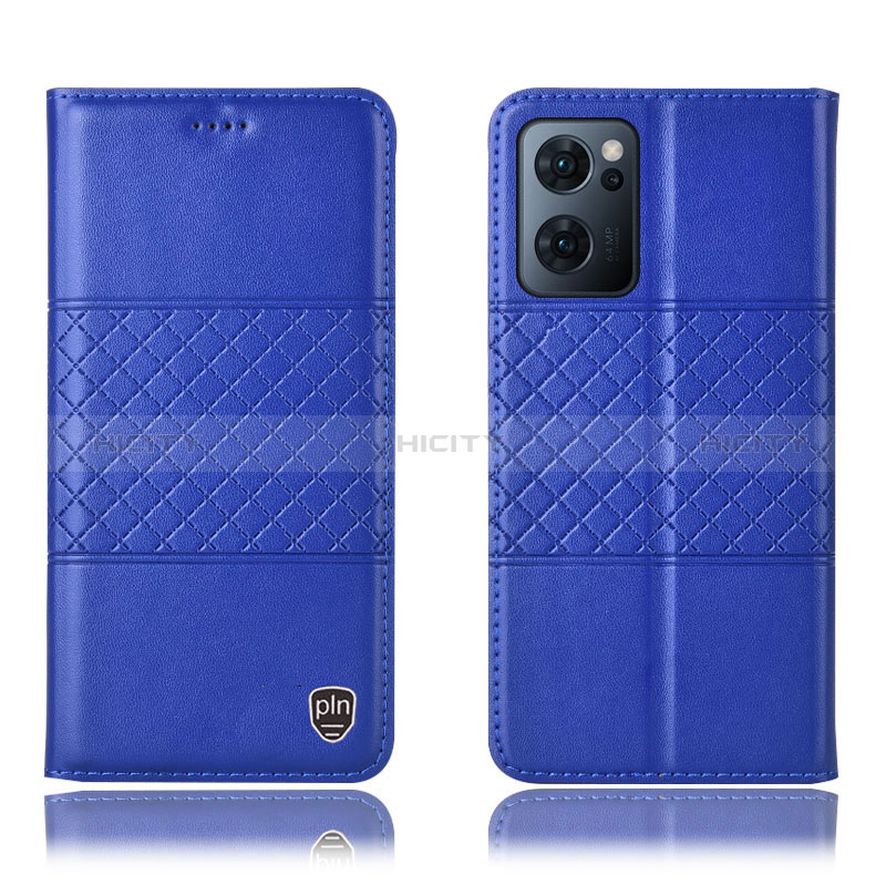 Handytasche Stand Schutzhülle Flip Leder Hülle H11P für OnePlus Nord CE 2 5G Blau