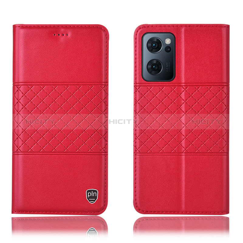 Handytasche Stand Schutzhülle Flip Leder Hülle H11P für OnePlus Nord CE 2 5G Rot Plus